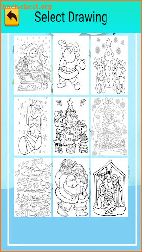 Happy Christmas Coloring Pages screenshot