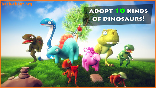 Happy Dinosaurs: Free Dinosaur Game For Kids! screenshot