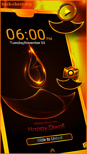 Happy Diwali Launcher Theme screenshot