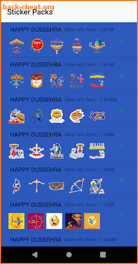 HAPPY DUSSEHRA STICKER:WAStickerApps screenshot