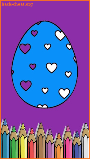 Happy Easter coloring pages screenshot