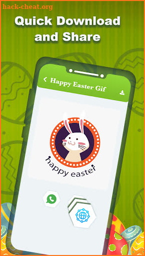 Happy Easter GIF : Sunday 2022 screenshot