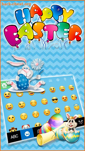 Happy Easter Keyboard Theme screenshot
