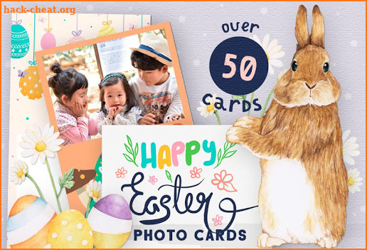 Happy Easter Photo Cards Editor screenshot