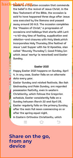Happy Easter Wishes & Messages screenshot