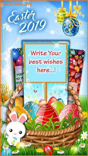 Happy Easter Wishes 🐰 Holiday Greeting Cards screenshot