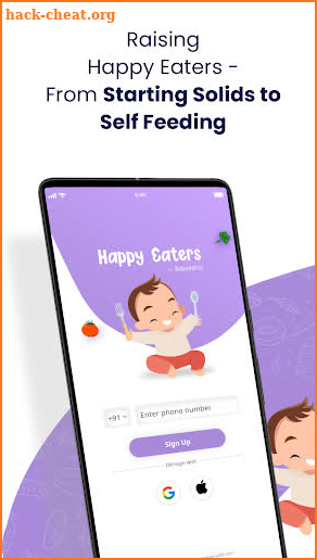 Happy Eaters: Weaning Recipes screenshot