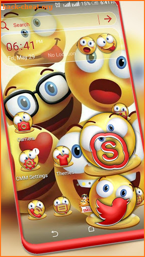 Happy Emoji Launcher Theme screenshot