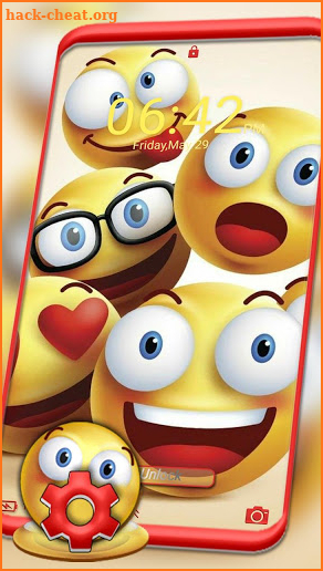 Happy Emoji Launcher Theme screenshot