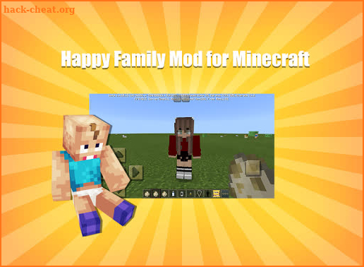 Happy Family Mod for Minecraft screenshot