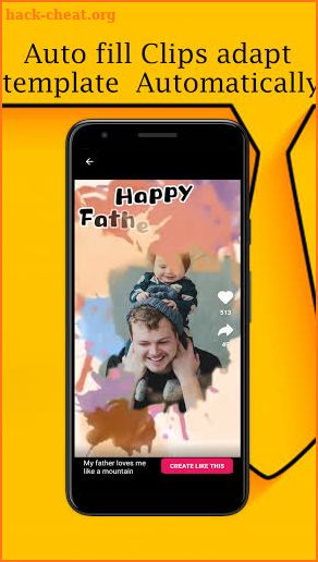 Happy Father's Day 2021 Video Maker & Editor screenshot