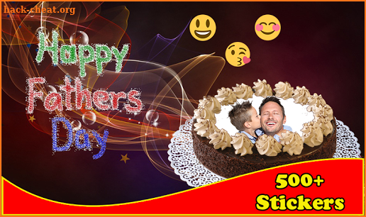 Happy Father's Day Cake Frames screenshot