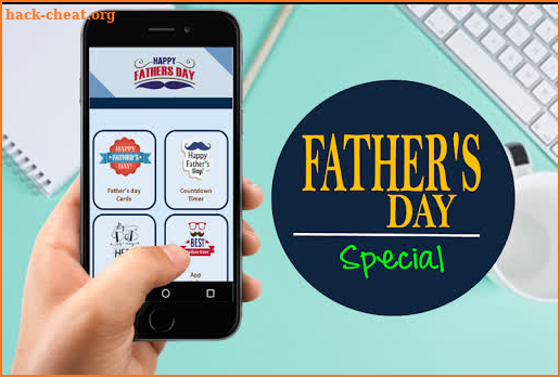 Happy Father's Day Card & Sticker screenshot