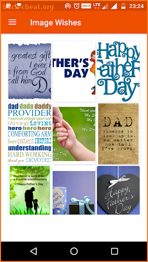 Happy Father's Day Images SMS screenshot