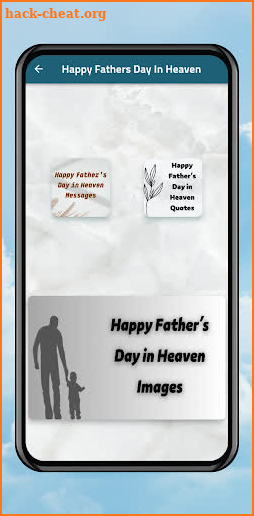 Happy Fathers Day In Heaven screenshot