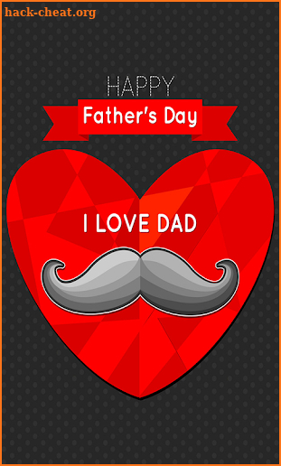 happy father's day message greetings screenshot
