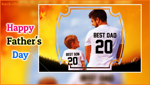 Happy Father's Day Photo Frames Cards 2020 screenshot