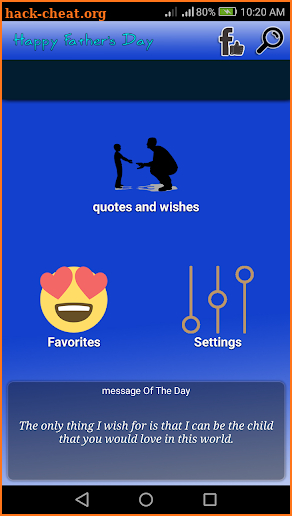 happy father's day wishes and quotes screenshot