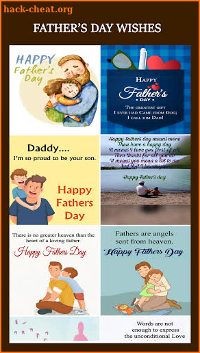 Happy Father's Day Wishes Images & Greetings screenshot