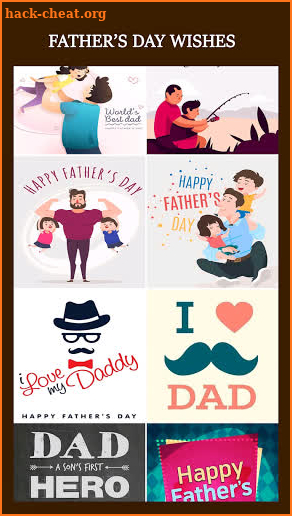 Happy Father's Day Wishes Images & Greetings screenshot