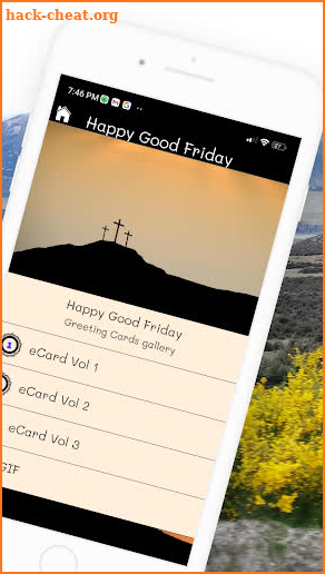 Happy Good Friday cards + gif screenshot