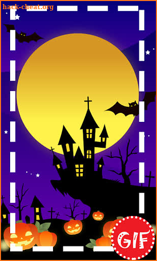 Happy Halloween gif stickers screenshot