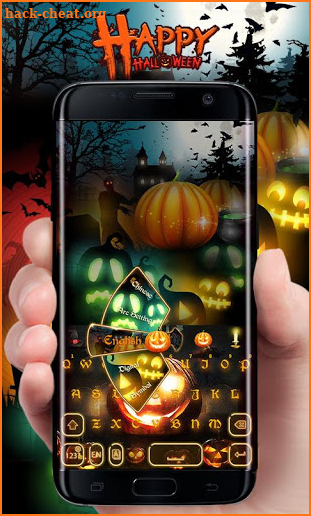 Happy Halloween GO Keyboard Theme screenshot