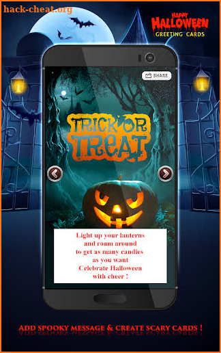 Happy Halloween Greeting Cards screenshot