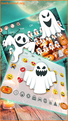 Happy Halloween keyboard screenshot