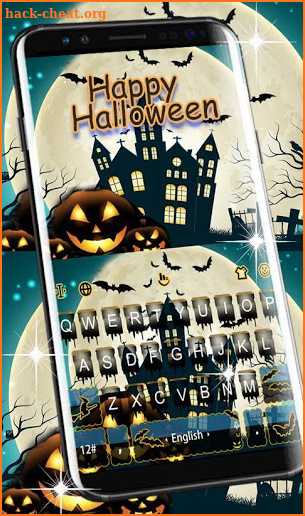 Happy Halloween Keyboard Theme screenshot