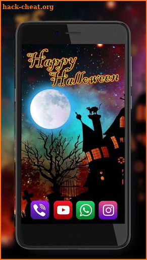 Happy Halloween live wallpaper screenshot