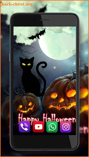 Happy Halloween live wallpaper screenshot