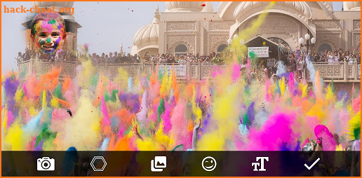 Happy Holi Photo Frame 2021 : Dhuleti Photo Editor screenshot