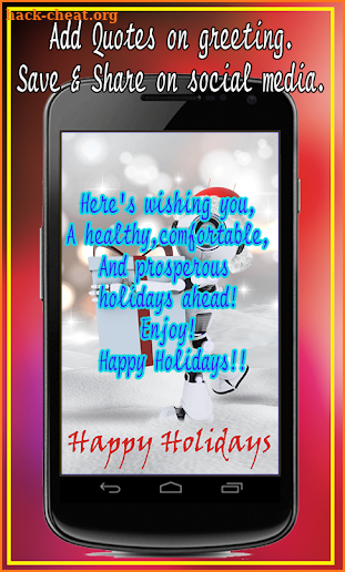 Happy Holidays Greetings & Cards screenshot