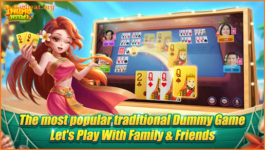Happy Khaeng–with dummy, khaeng card, Poker screenshot