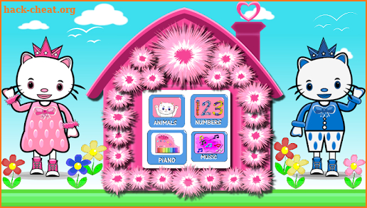 Happy Kitty Piano Animals&Numbers Learn screenshot