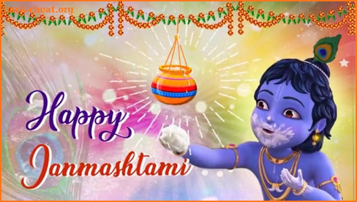 Happy Krishna Janmashtami screenshot