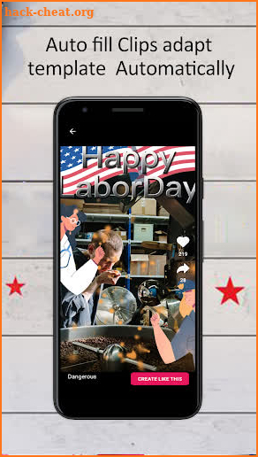 Happy Labor Day 2021 Photo Frame & Video Maker screenshot