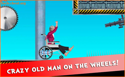 Happy Man on Wheels screenshot