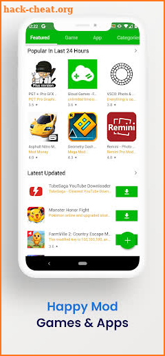 Happy Mod apps & Games : Tips screenshot