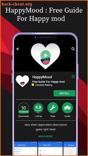 Happy Mod -  Mod Happy Apps Guide HD screenshot