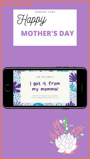Happy Mother's Day CARD screenshot