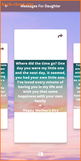 Happy Mothers Day Daughter screenshot