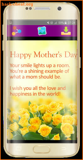 happy mothers day greetings cards screenshot