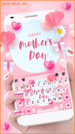 Happy Mothers Day Keyboard Theme screenshot