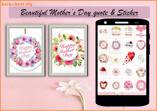 Happy mother's Day Quote and stickers screenshot