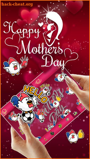 Happy Mother's Day Theme&Emoji screenshot