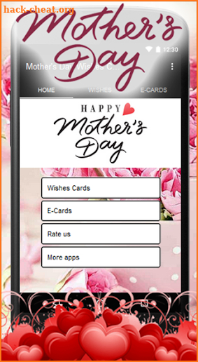 Happy Mother's Day Wishes Cards 2018 screenshot