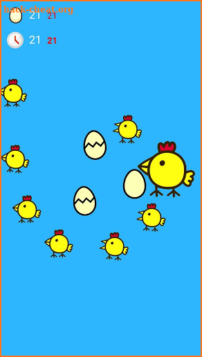 Happy Ms Chicken lay eggs-Peppa loves screenshot