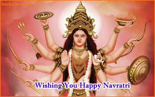 Happy Navratri Greetings screenshot